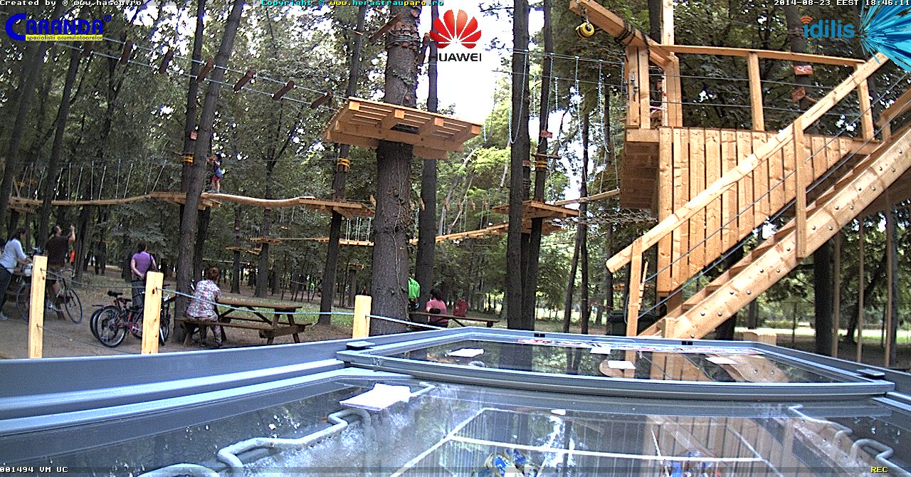 Herastrau live webcam